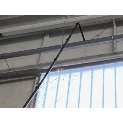 Limpieza con pértiga de canaletas