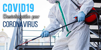 Desinfección por Coronavirus